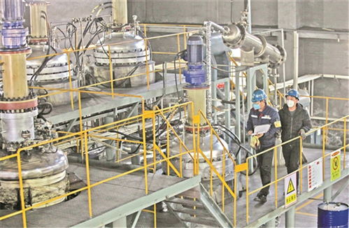 介休市長(zhǎng)隆煤基瀝青碳纖維項(xiàng)目廠區(qū)